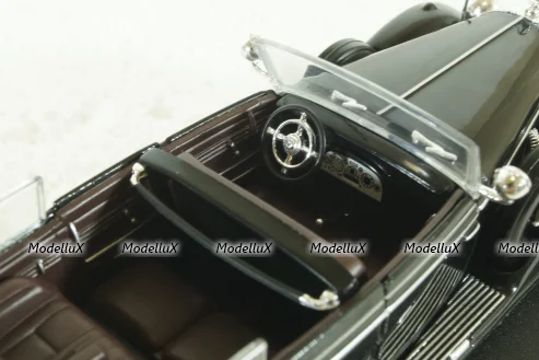 Mercedes 770K Convertible black,  CLC317N,  IXO 1:43 #2