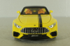 Mercedes AMG GT Coupe 2022, yellow, Jiaye model, 1:22