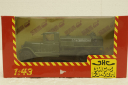 Зис-5 Б3-42М, Огнеопасно, Зеленый, Н921, Наш Автопром 1:43