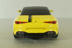 Mercedes AMG GT Coupe 2022, yellow, Jiaye model, 1:22