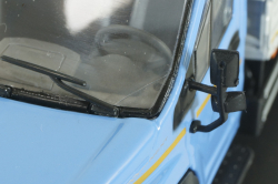 Газон NEXT C41R11 бортовой с тентом голубой/серый, в боксе, Н232, Наш Автопром 1:43 Уценка!