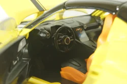 Mercedes AMG GT Coupe 2022, yellow, Jiaye model, 1:22