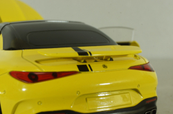 Mercedes AMG GT Coupe 2022, yellow, Jiaye model, 1:22
