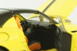 Mercedes AMG GT Coupe 2022, yellow, Jiaye model, 1:22