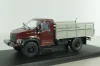 Газон NEXT C41A21 бортовой с тентом бордовый/бежевый, в боксе, Н234,  1:43