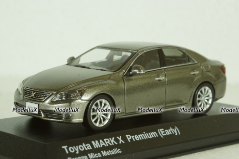 Toyota Mark X Premium 2000 bronze metallic, 03637S3, Kyosho 1:43