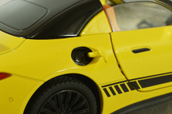Mercedes AMG GT Coupe 2022, yellow, Jiaye model, 1:22