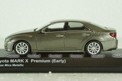 Toyota Mark X Premium 2000 bronze metallic, 03637S3, Kyosho 1:43