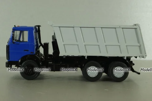 Маз-5516 самосвал, сине/серый, SSM7354, SSM 1:43