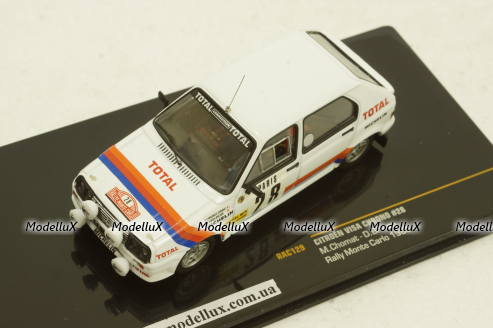 Citroen Visa Chrono WRC #28 Rally Monte Carlo 1983, RAC129, IXO 1:43