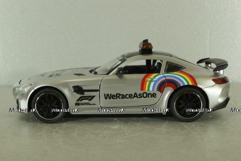 Mercedes-AMG GT R (C190) Safety Car Formula 1 2020, silver, CHE ZHI 1:24