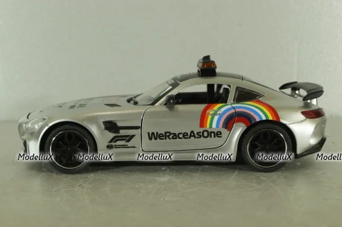 Mercedes-AMG GT R (C190) Safety Car Formula 1 2020, silver, CHE ZHI 1:24