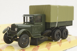 Зис-6А, борт с тентом. Хаки, Н221, Наш Автопром 1:43
