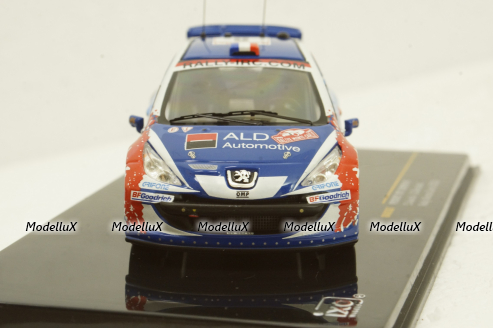 Peugeot 207 WRC #8 Rally Monte Carlo 2009, RAM367, IXO 1:43