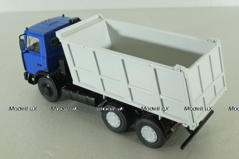 Маз-5516 самосвал, сине/серый, SSM7354, SSM 1:43