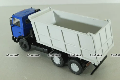 Маз-5516 самосвал, сине/серый, SSM7354, SSM 1:43