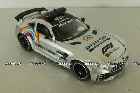 Mercedes-AMG GT R (C190) Safety Car Formula 1 2020, silver, CHE ZHI 1:24