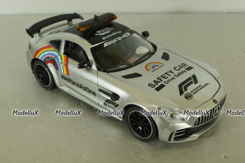 Mercedes-AMG GT R (C190) Safety Car Formula 1 2020, silver, CHE ZHI 1:24