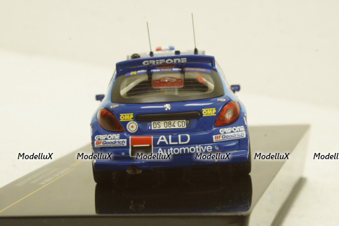 Peugeot 207 WRC #8 Rally Monte Carlo 2009, RAM367, IXO 1:43