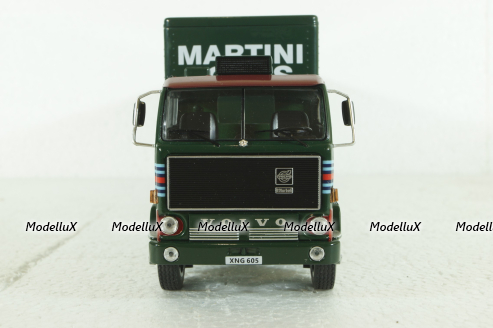 Volvo F88, Martini-Lotus Racing, Race Transport, TTR025, IXO 1:43