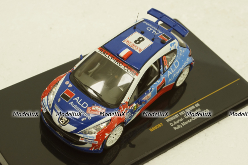 Peugeot 207 WRC #8 Rally Monte Carlo 2009, RAM367, IXO 1:43