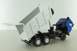 Маз-5516 самосвал, сине/серый, SSM7354, SSM 1:43