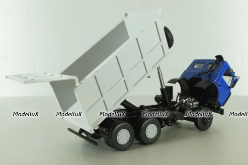 Маз-5516 самосвал, сине/серый, SSM7354, SSM 1:43