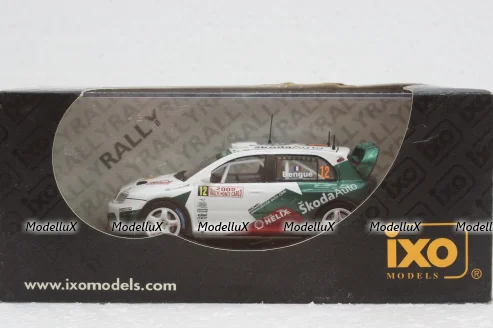 Skoda Fabia WRC #12 Rally Monte Carlo 2005, RAM172, IXO 1:43