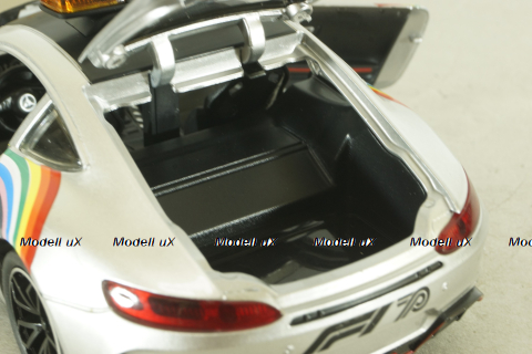 Mercedes-AMG GT R (C190) Safety Car Formula 1 2020, silver, CHE ZHI 1:24