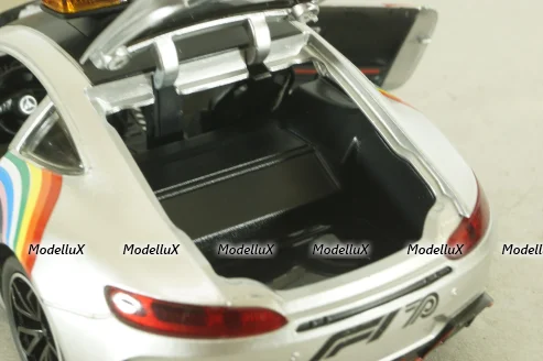 Mercedes-AMG GT R (C190) Safety Car Formula 1 2020, silver, CHE ZHI 1:24