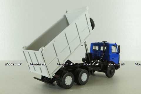 Маз-5516 самосвал, сине/серый, SSM7354, SSM 1:43