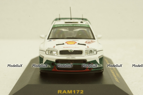 Skoda Fabia WRC #12 Rally Monte Carlo 2005, RAM172, IXO 1:43
