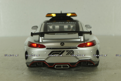 Mercedes-AMG GT R (C190) Safety Car Formula 1 2020, silver, CHE ZHI 1:24