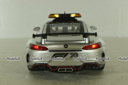 Mercedes-AMG GT R (C190) Safety Car Formula 1 2020, silver, CHE ZHI 1:24