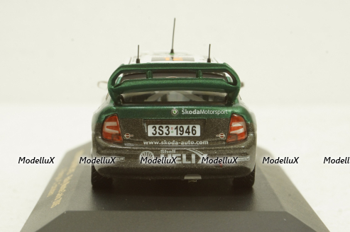 Skoda Fabia WRC #12 Rally Monte Carlo 2005, RAM172, IXO 1:43