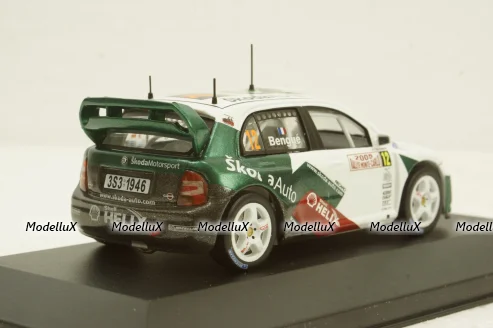 Skoda Fabia WRC #12 Rally Monte Carlo 2005, RAM172, IXO 1:43