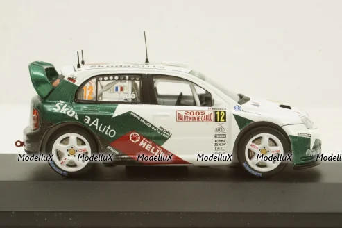 Skoda Fabia WRC #12 Rally Monte Carlo 2005, RAM172, IXO 1:43