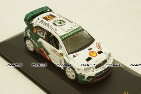 Skoda Fabia WRC #12 Rally Monte Carlo 2005, RAM172, IXO 1:43