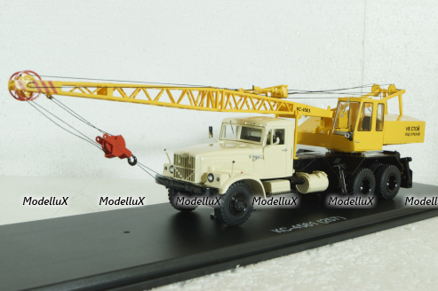 Краз-257 КС-4561 Автокран, SSM1550, SSM 1:43
