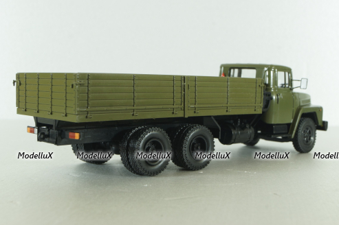 Краз-250 бортовой, хаки,  Легендарные грузовики СССР №63