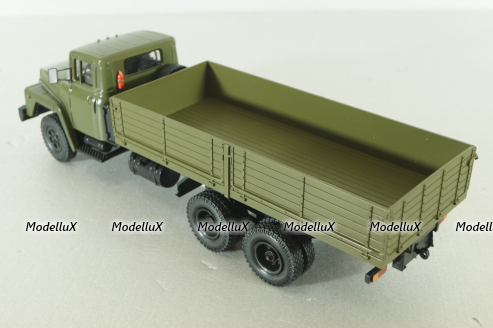 Краз-250 бортовой, хаки,  Легендарные грузовики СССР №63
