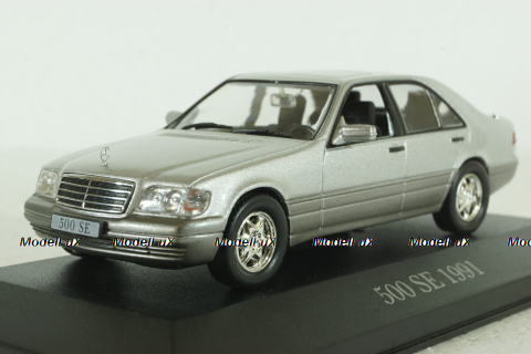 Mercedes S500 (W140), 1991, silver Altaya 1:43