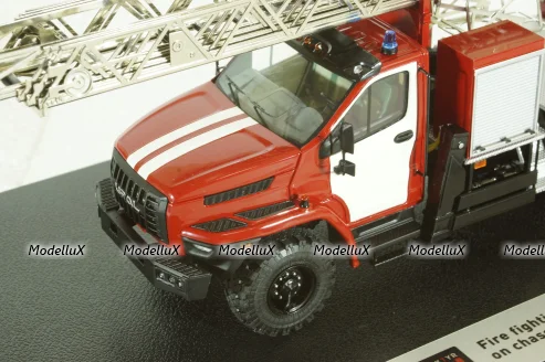 АЛ-31 (Урал-Next 43206 4х4), пожарная автолестница, TruckTyr 1:43