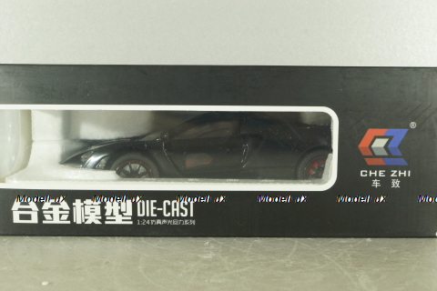 McLaren Senna 2018, black, 241062, CHE ZHI 1:24