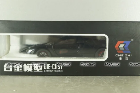 McLaren Senna 2018, black, 241062, CHE ZHI 1:24