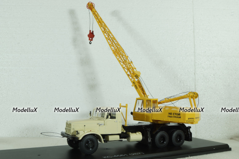Краз-257 КС-4561 Автокран, SSM1550, SSM 1:43