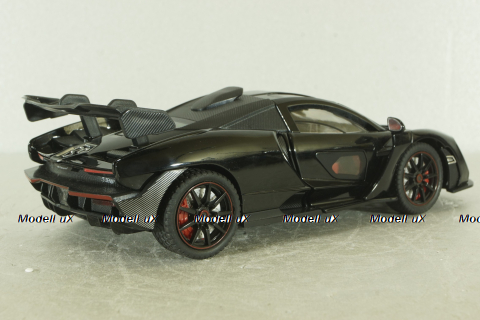 McLaren Senna 2018, black, 241062, CHE ZHI 1:24