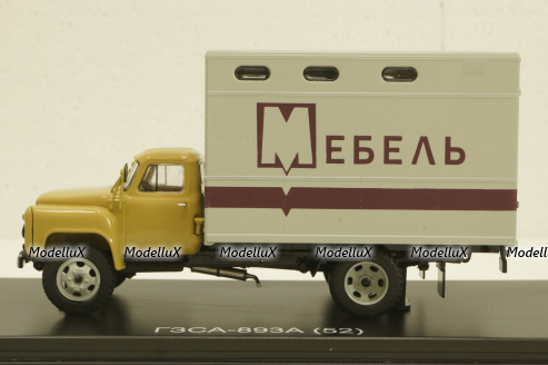 Газ-52 ГЗСА-893А, мебель, SSM1330, SSM 1:43