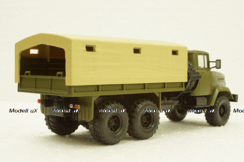 Краз-6322 бортовой с тентом, Легендарные Грузовики СССР №22, 1:43