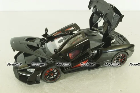 McLaren Senna 2018, black, 241062, CHE ZHI 1:24